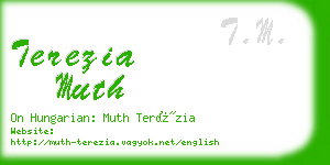 terezia muth business card